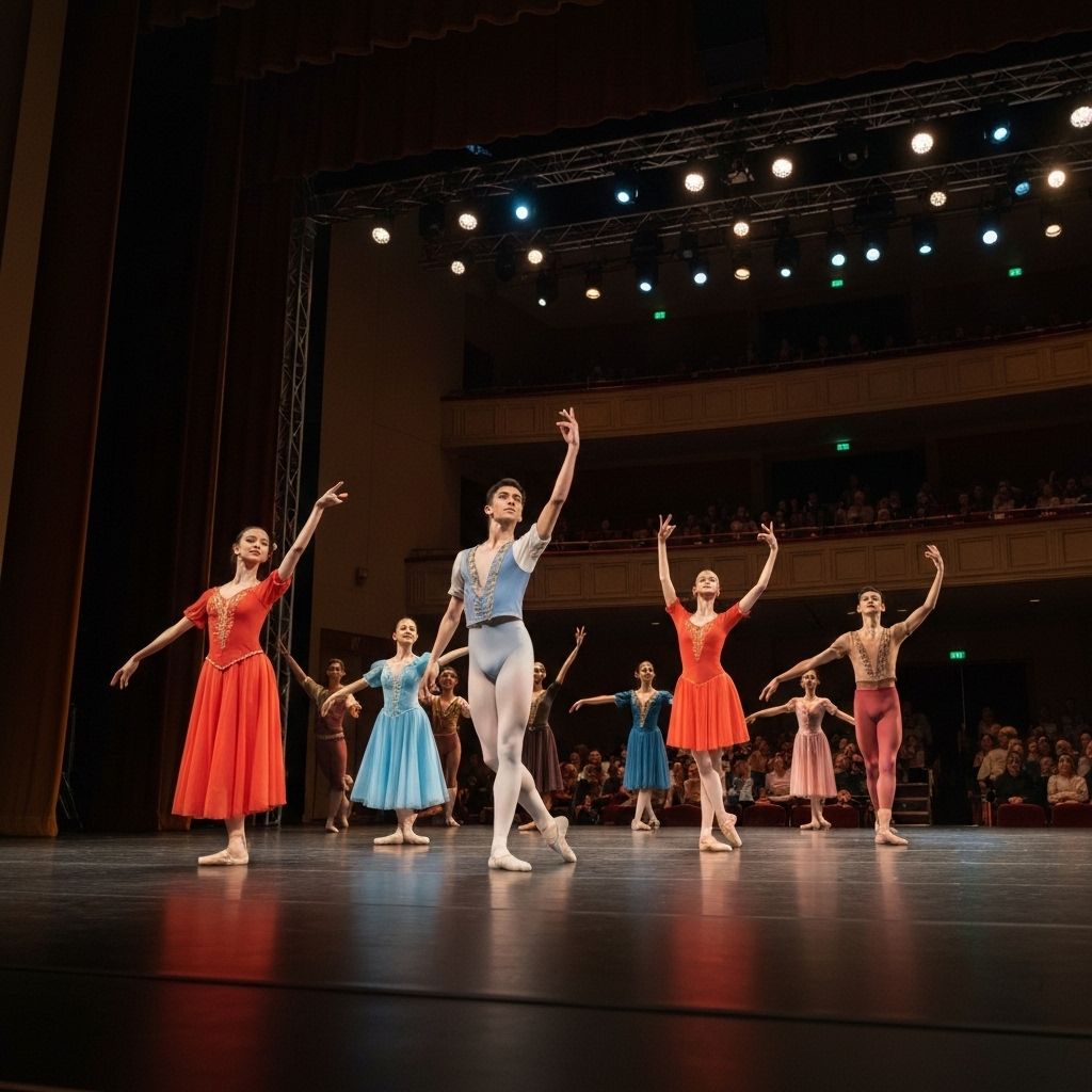 Ballet recital performance